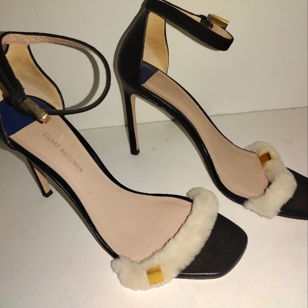 Stuart Weitzman Vero Cuoio Sandal Heels